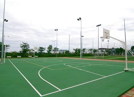 Sân bóng rổ half-court / full-court