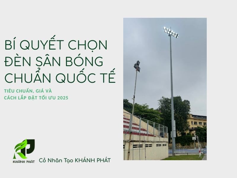 Đèn LED chiếu sáng sân bóng lắp đặt ngoài trời Đèn LED chiếu sáng sân bóng lắp đặt ngoài trời