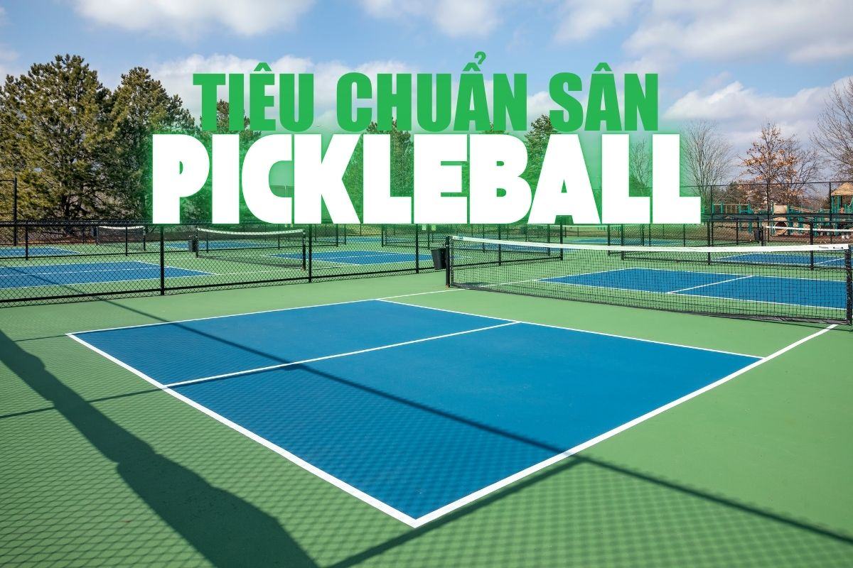 Sân pickleball cho tiện ích cộng đồng